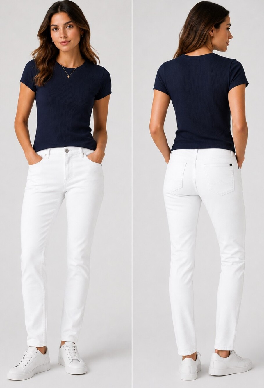 Flying Banana White Denim Skinny Jeans - NWT